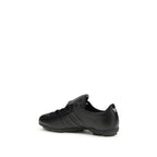 Y-3 Black Calf Leather Bos Taurus Athletic Sneakers
