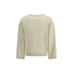 Brunello Cucinelli Beige Linen Sweatshirt