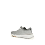 Brunello Cucinelli Gray Cotton Athletic Sneakers - Zeiniez