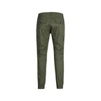 Jack Jones Green Cotton Skinny Pants