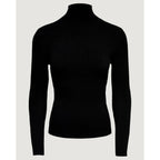 Only Black Viscose Turtleneck