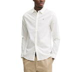 Tommy Hilfiger Jeans White Cotton Dress Shirt