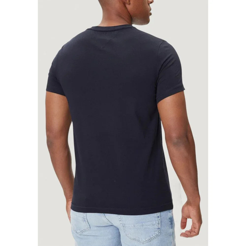 Tommy Hilfiger Blue Cotton T-Shirt - Zeiniez