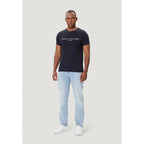 Tommy Hilfiger Blue Cotton T-Shirt - Zeiniez