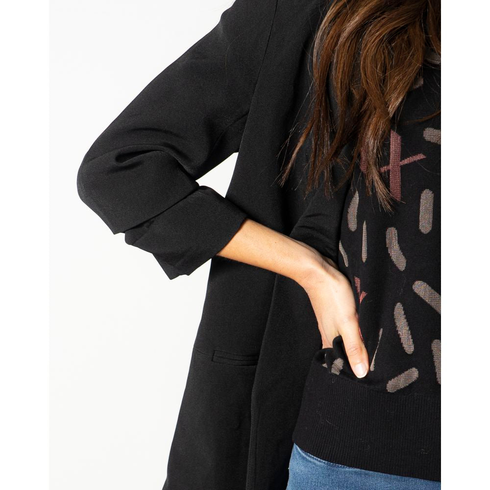 Only Black Polyester Blazer