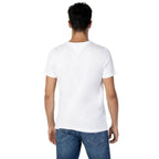 Tommy Hilfiger Jeans White Cotton T-Shirt - Zeiniez