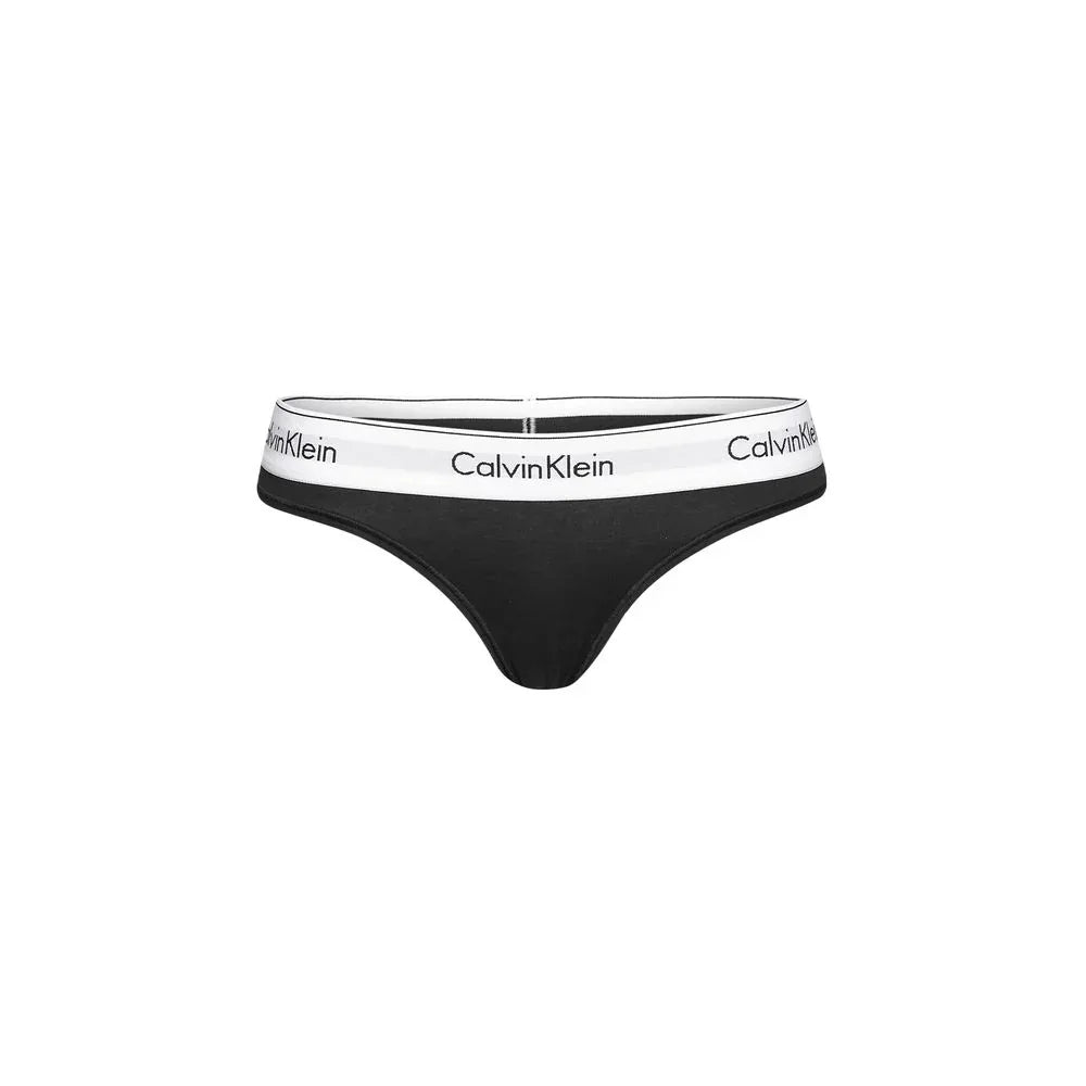 Calvin Klein Underwear Black Cotton Pantie - Zeiniez