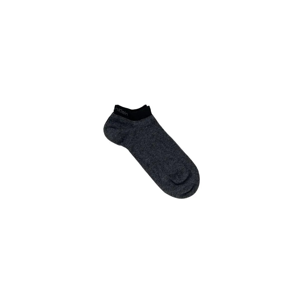 Calvin Klein Gray Elastane Socks - Zeiniez