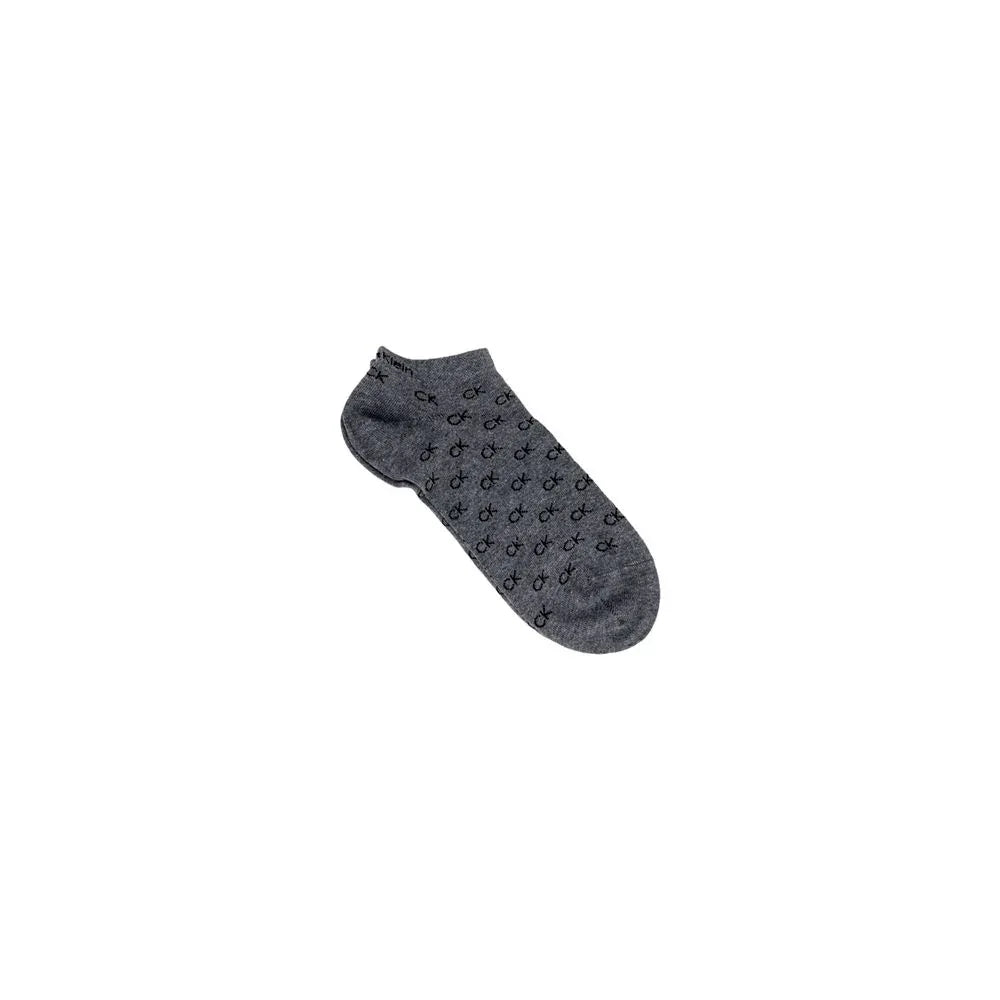 Calvin Klein Gray Elastane Socks - Zeiniez
