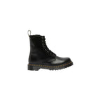 Dr. Martens Black Leather Lace-Up Boots - Zeiniez