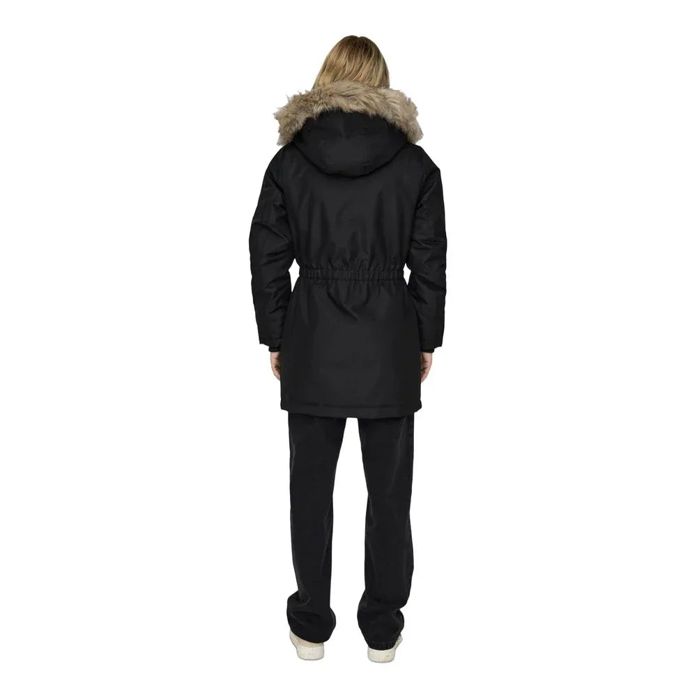 Only Black Polyester Parka - Zeiniez