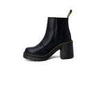 Dr. Martens Black Leather High Heel Pumps