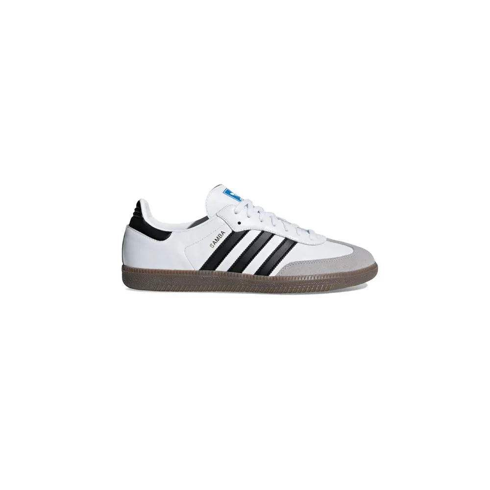 Adidas Originals White Leather Low Top Sneakers - Zeiniez