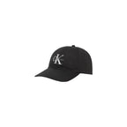 Calvin Klein Jeans Black Organic Cotton Cap (Baseball Hat) - Zeiniez