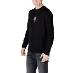 Armani Exchange Black Cotton Long Sleeve T-Shirt - Zeiniez
