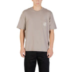 Armani Exchange Brown Cotton Sportswear - Zeiniez