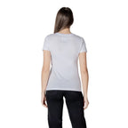 Armani Exchange White Cotton T-Shirt - Zeiniez