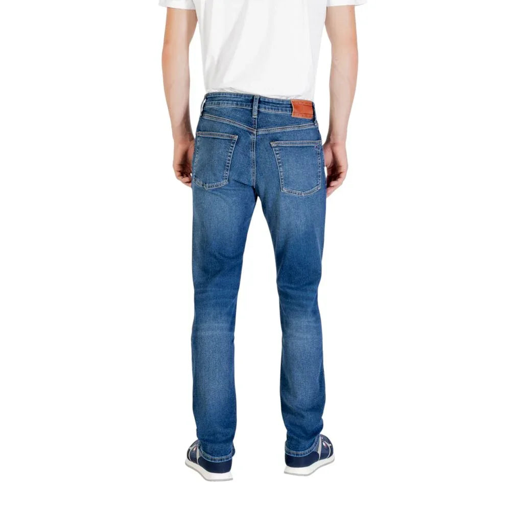 Tommy Hilfiger Jeans Blue Recycled Cotton Skinny Jeans - Zeiniez