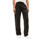 Tommy Hilfiger Jeans Black Organic Cotton Casual Pants - Zeiniez