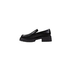 Calvin Klein Jeans Black Leather High Heel Pumps