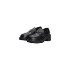 Tommy Hilfiger Jeans Black Leather High Heel Pumps