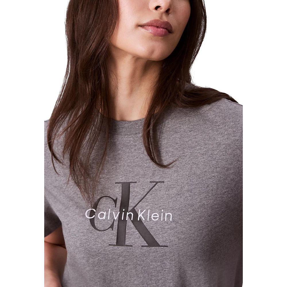 Calvin Klein Jeans Gray Cotton T-Shirt - Zeiniez