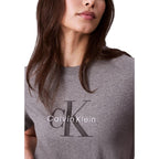 Calvin Klein Jeans Gray Cotton T-Shirt - Zeiniez