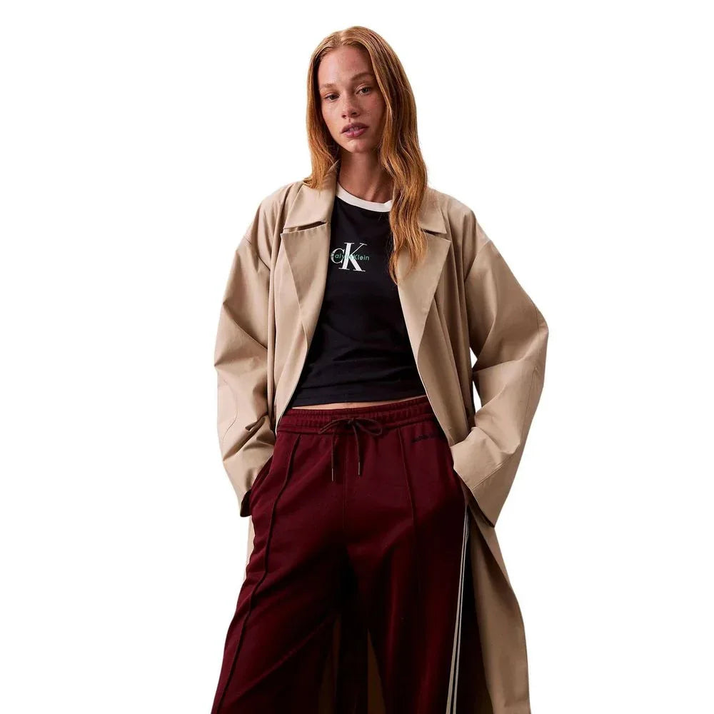 Calvin Klein Jeans Bordeaux Cotton Joggers (Workout Pants) - Zeiniez