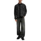Calvin Klein Jeans Black Cotton Relaxed Fit Jeans - Zeiniez