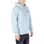 Calvin Klein Jeans Blue Cotton Hoodie - Zeiniez