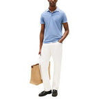 Tommy Hilfiger Blue Cotton Polo Shirt - Zeiniez