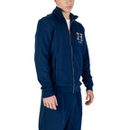 Tommy Hilfiger Blue Recycled Cotton Sweatshirt - Zeiniez