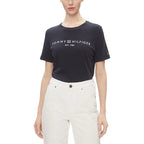 Tommy Hilfiger Blue Recycled Cotton T-Shirt