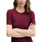 Calvin Klein Jeans Bordeaux Modal Long Dress - Zeiniez