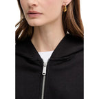Calvin Klein Jeans Black Cotton Hoodie - Zeiniez