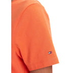 Tommy Hilfiger Orange Recycled Cotton T-Shirt - Zeiniez