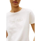 Tommy Hilfiger Beige Recycled Cotton T-Shirt - Zeiniez