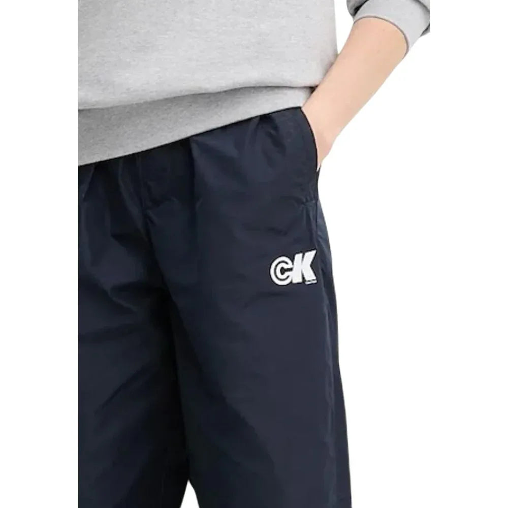 Calvin Klein Jeans Blue Recycled Polyester Joggers (Workout Pants) - Zeiniez