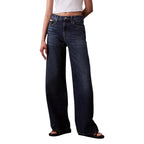 Calvin Klein Jeans Blue Recycled Cotton Bootcut Jeans - Zeiniez