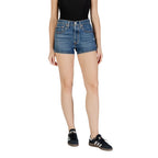 Levi's Blue Cotton Shorts