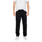 Armani Exchange Black Cotton Skinny Pants