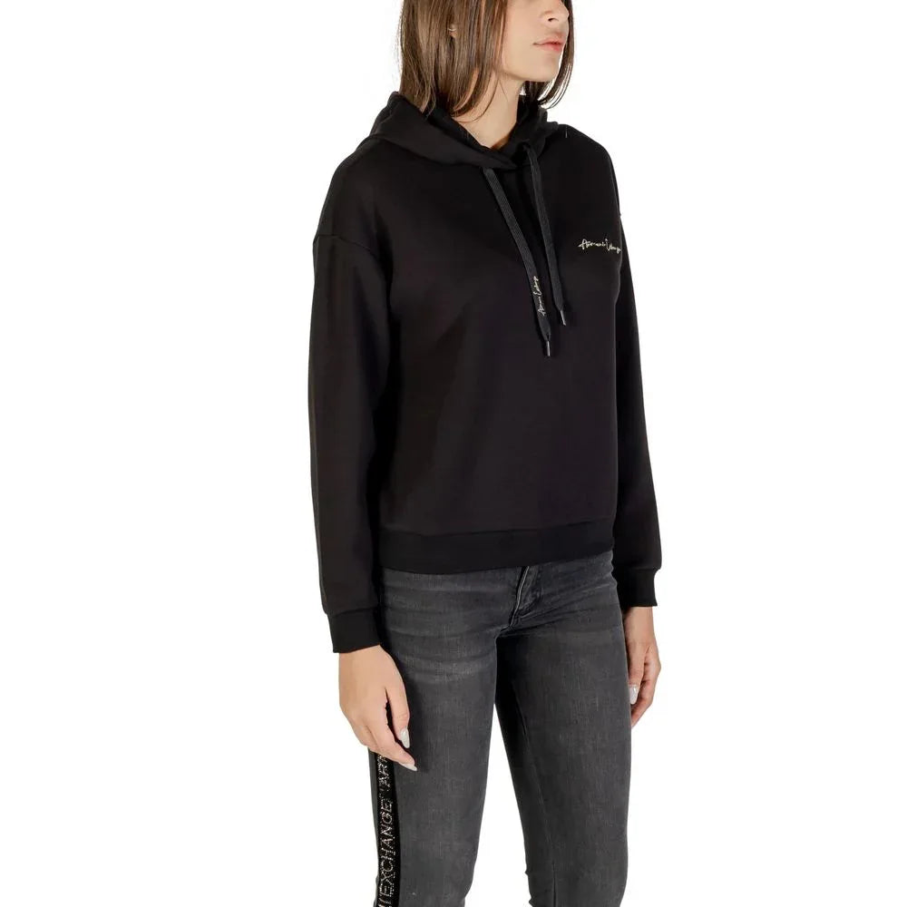 Armani Exchange Bicolor Viscose Hoodie
