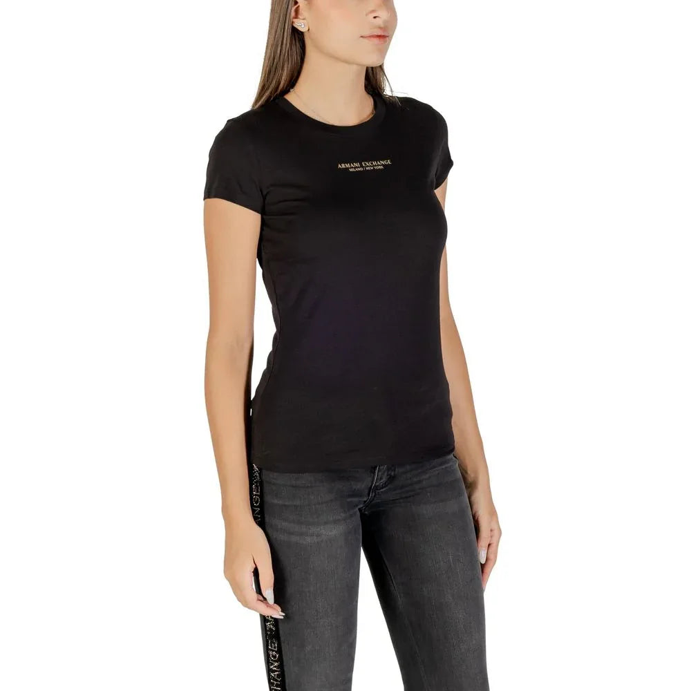 Armani Exchange Bicolor Cotton T-Shirt - Zeiniez