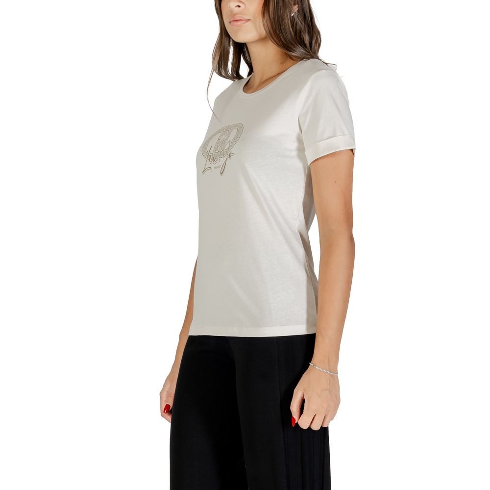 Liu Jo White Cotton T-Shirt