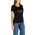 Liu Jo Black Cotton T-Shirt