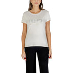 Liu Jo White Cotton T-Shirt - Zeiniez