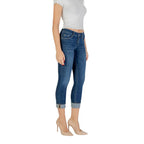 Liu Jo Blue Cotton Mom Jeans