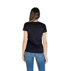 Liu Jo Black Cotton T-Shirt - Zeiniez