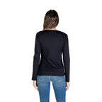 Liu Jo Black Cotton Long Sleeve T-Shirt