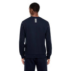 EA7 Emporio Armani Blue Cotton Sweatshirt